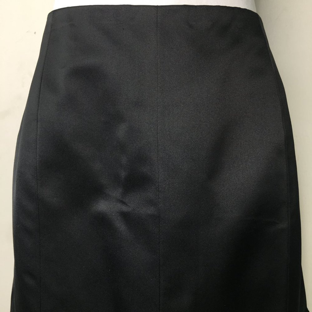 Bill Blass Women's Black Evening Skirt Size 14 Cocktail - Picture 2 of 16